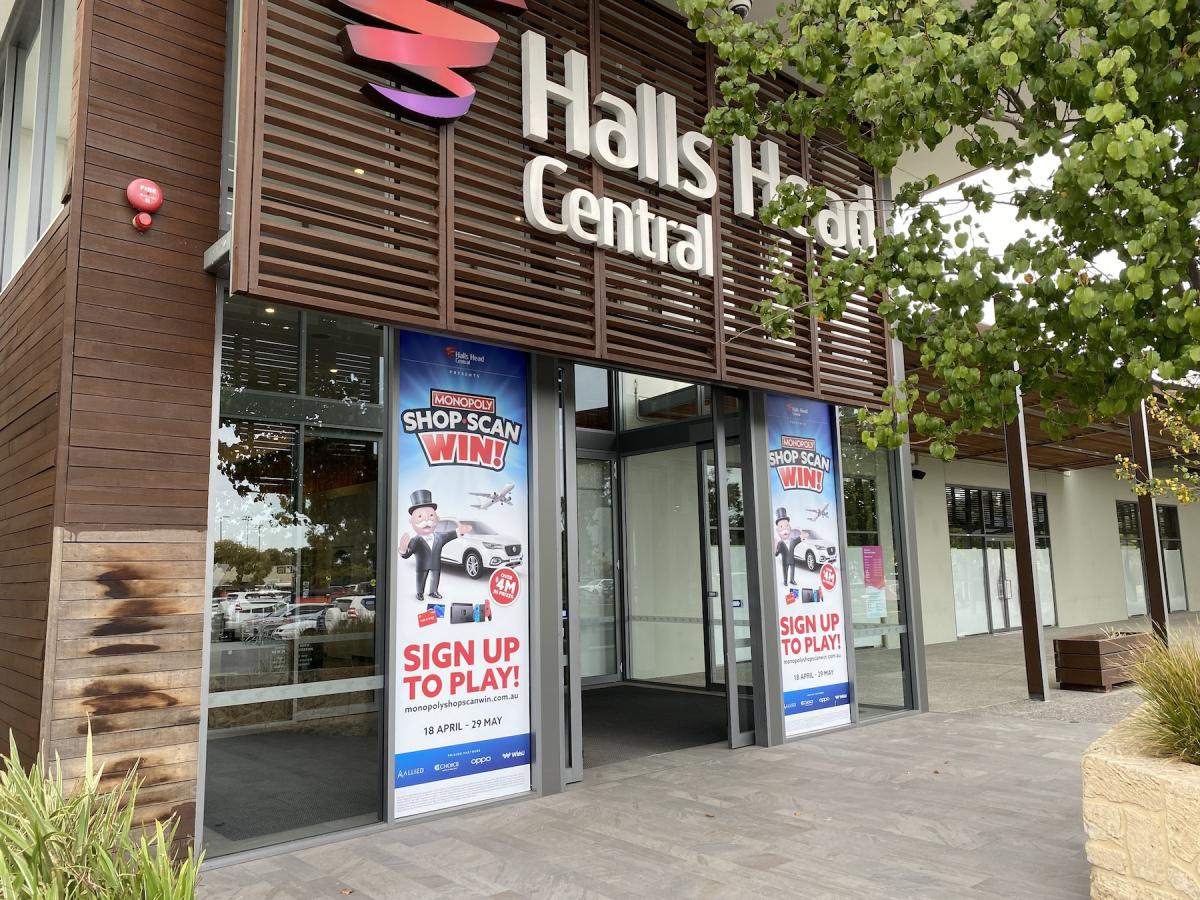 Halls Head Central Entrance